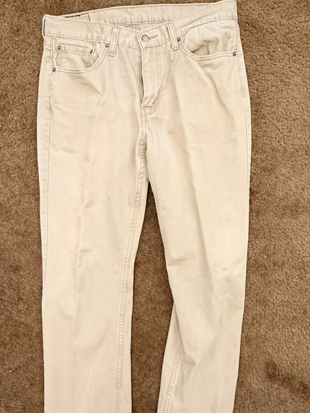 Levi's Men's Chino Pants in Light Tan